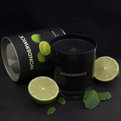 Bougie Wonderwick Citron Vert Basilic & Mandarine