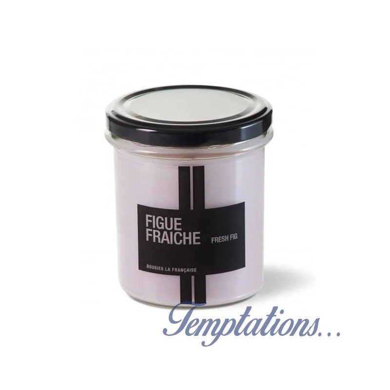 Bougie pot de confiture figue fraiche- BOUGIES LA FRANÇAISE