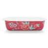 Plat de cuisson rectangulaire Flower Festival Dark Pink -Pip Studio