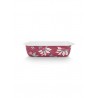 Plat de cuisson rectangulaire Flower Festival Dark Pink -Pip Studio