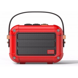 Enceinte Bluetooth rouge...