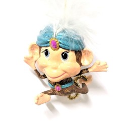 Décoration de Noël Goodwill - Singe oriental- bleu