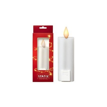 Sticker Led candle blanche
