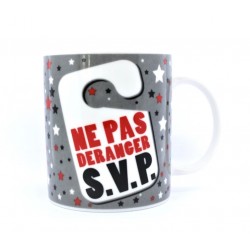 Mug "Ne pas déranger svp"