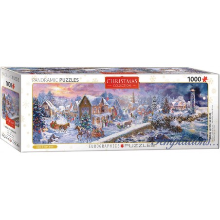 Puzzle 1000 pièces Noel au bord de la mer- Eurographics