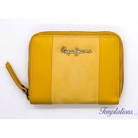 Porte carte ocre Pepe Jeans