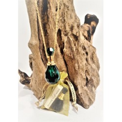 Collier de parfum Emeraude - Peacock Parfumerie